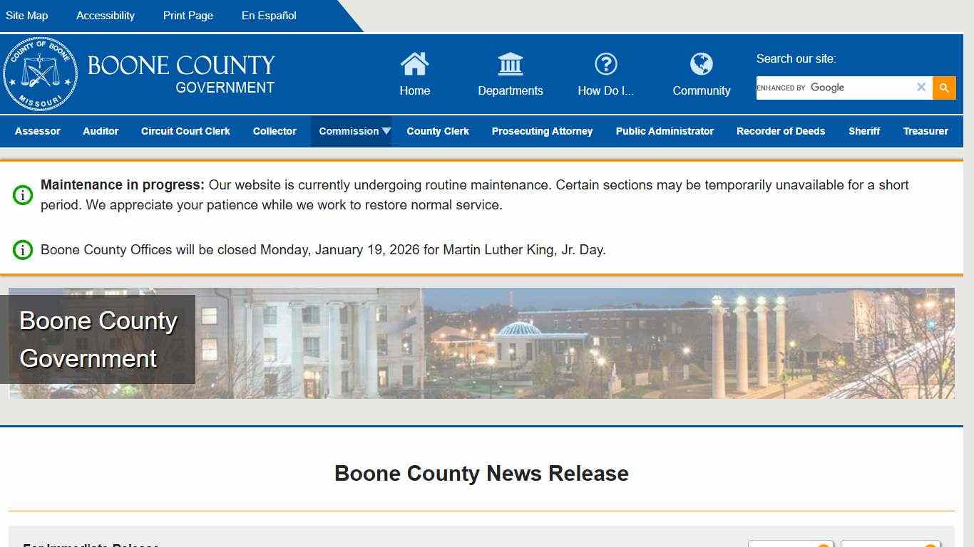 Boone County Collector’s Office Received Over 3,000 Applications for Boone County Senior Real Estate Tax Relief Program Through the Beginning of August